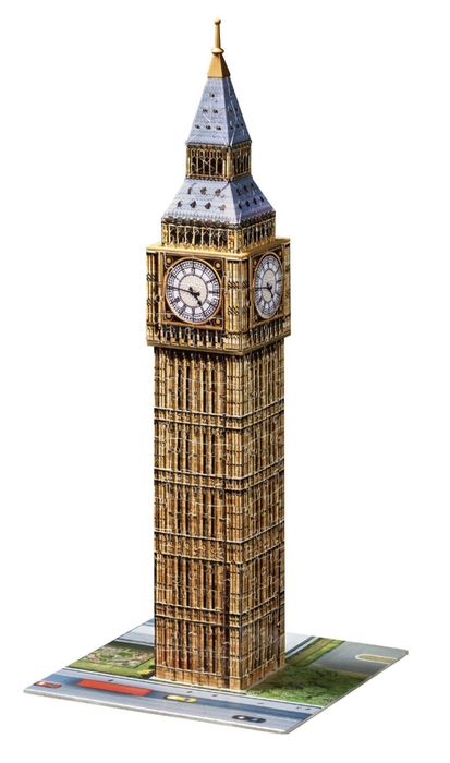 Вінтажний пазл 3D Big Ben