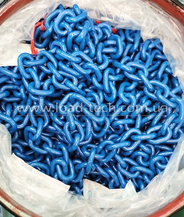 Ланцюг цепь грузовая 8 10 G класс грузоподъемная стяжка ДСТУ DIN