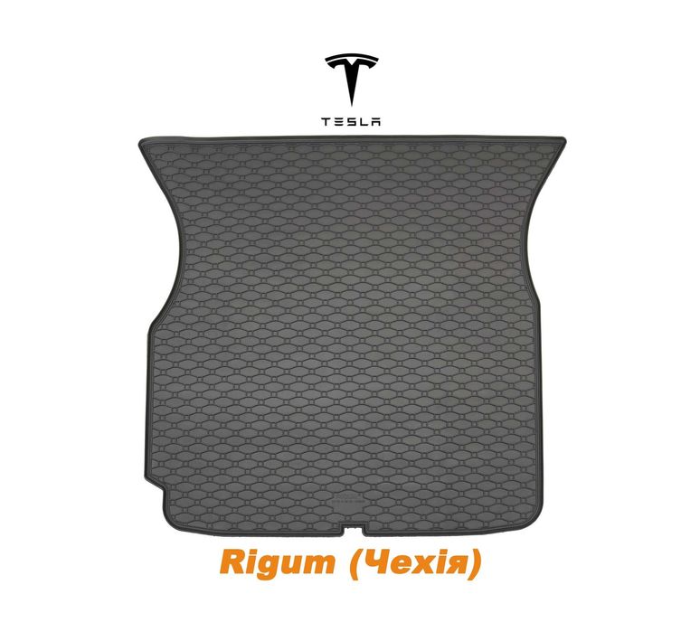 Tesla Коврик в багажник Тесла Model 3, Y, X, Резиновий Чехія