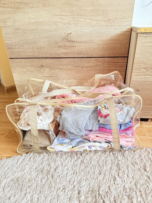 Лот одягу на дівчинку 86-92