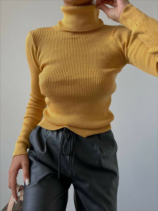 Гольф рубчик водолазка