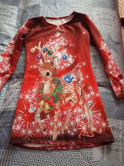 Sukienka dziewczęca r.134 za 10zl