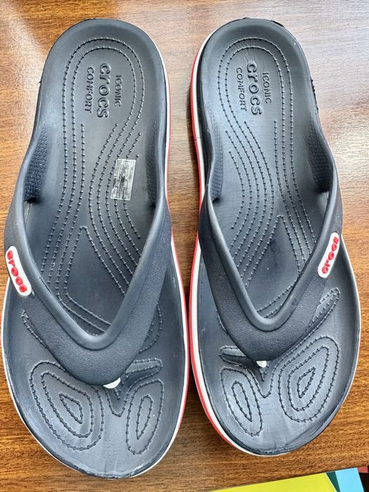 В'єтнамки шльопанці крокс Crocs Bayaband Flip, розмір 41, W10.