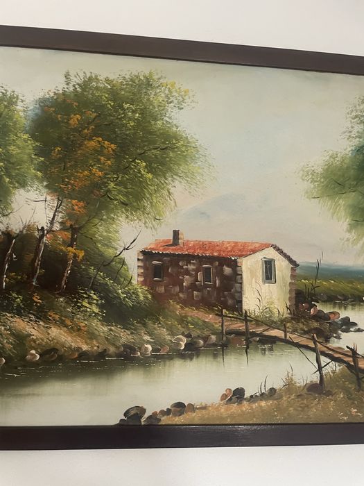 Pintura de Paisagem Rural