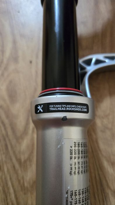 Rock Shox Pike DJ 2023 srebrny