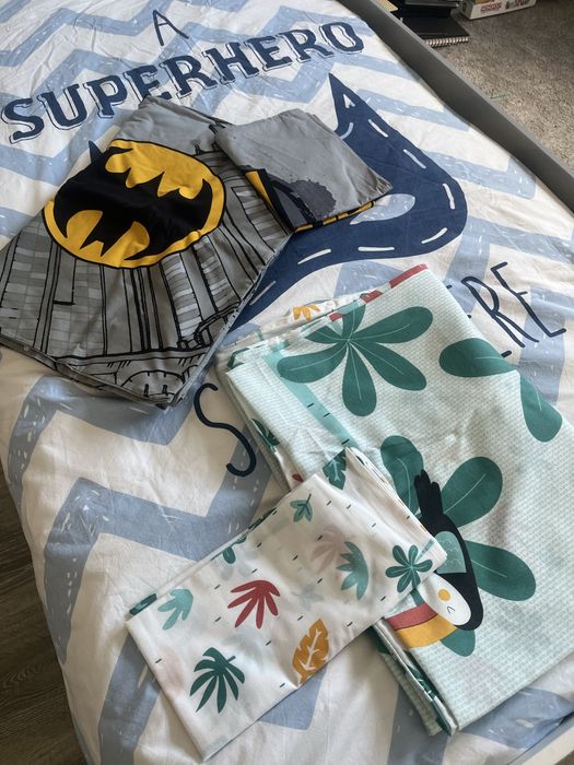 Cama  Montessori + Colchão + Cómoda + Edredon + 3 Capas de Edredon