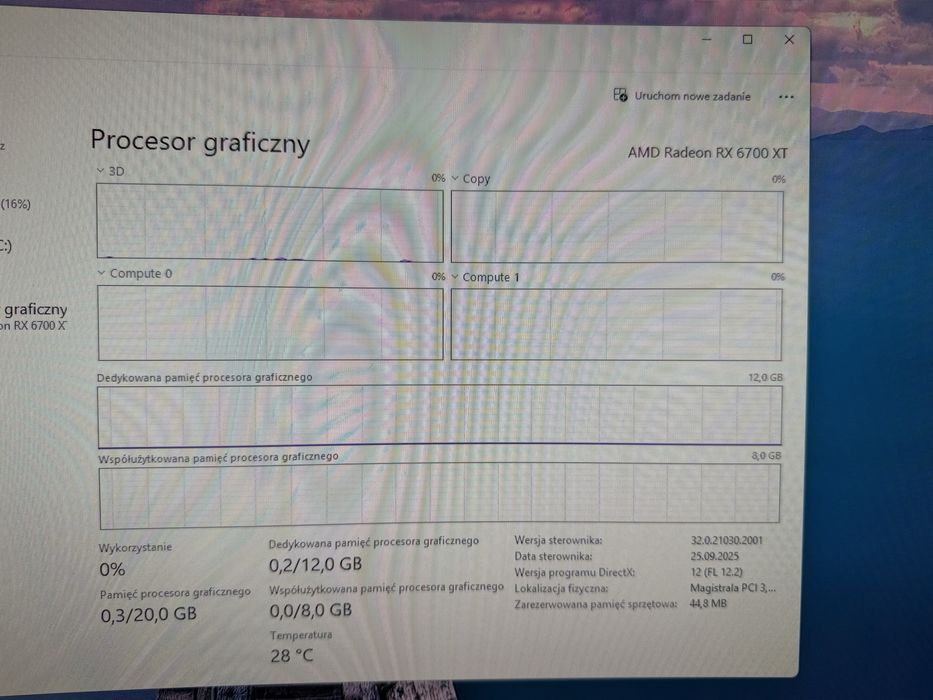 PC 6700xt 12gb / i7-7700