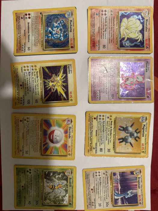 Cartas Pokemon - Raras 1999 Wizards