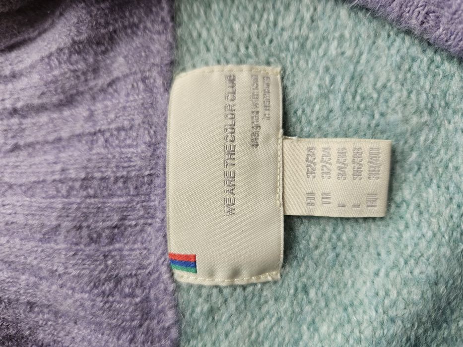 Sweter z dodatkiem wełny rozmiar XS