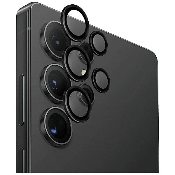 Szkło na obiektyw aparatu UNIQ Optix Aluminium Camera Lens do Samsung