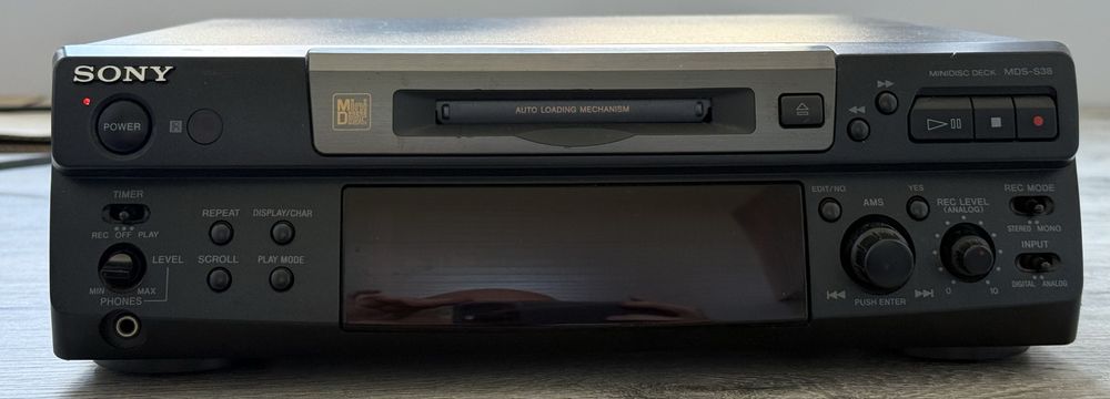 Sony MDS-S38 MiniDisc
