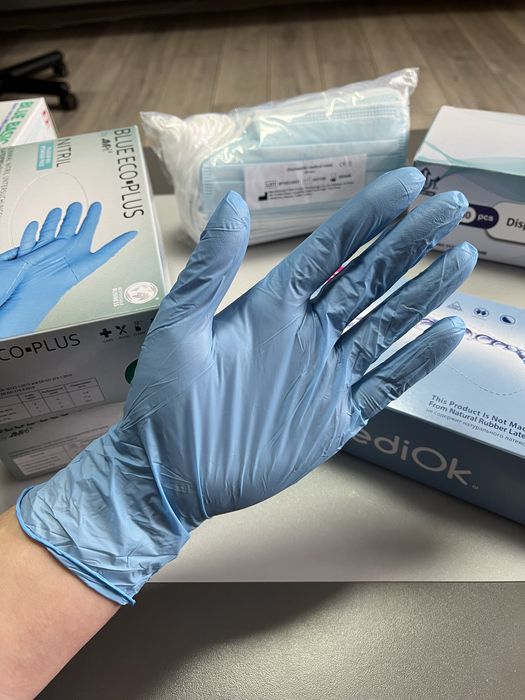 Рукавички нітрілові 100шт.