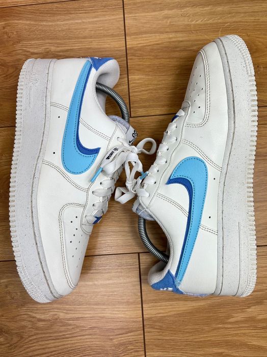 Buty Nike Air Force 1 '07 LV8 '82' 'Double Swoosh - Blue Chill'