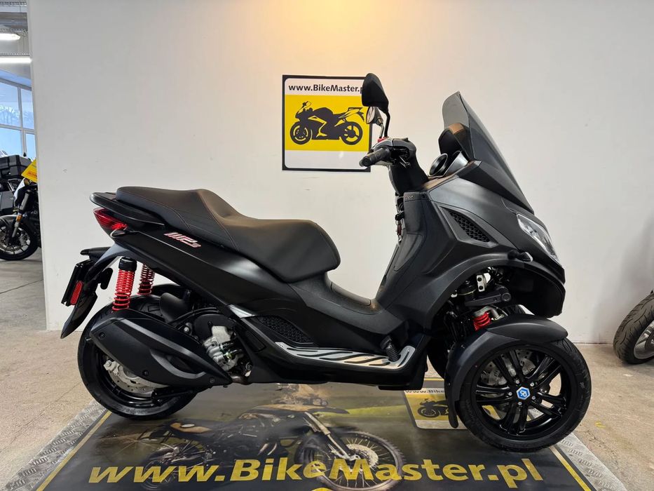Piaggio MP-3 300 SPORT L5E! KAT.B! PRZEBIEG 1908 km! JEDEN WŁAŚCICIEL! Raty 0%!