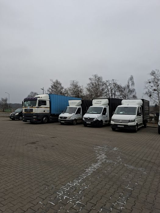 TPS MRÓZ Transport przeprowadzki serwis bagażówka bus tragarze wynajem