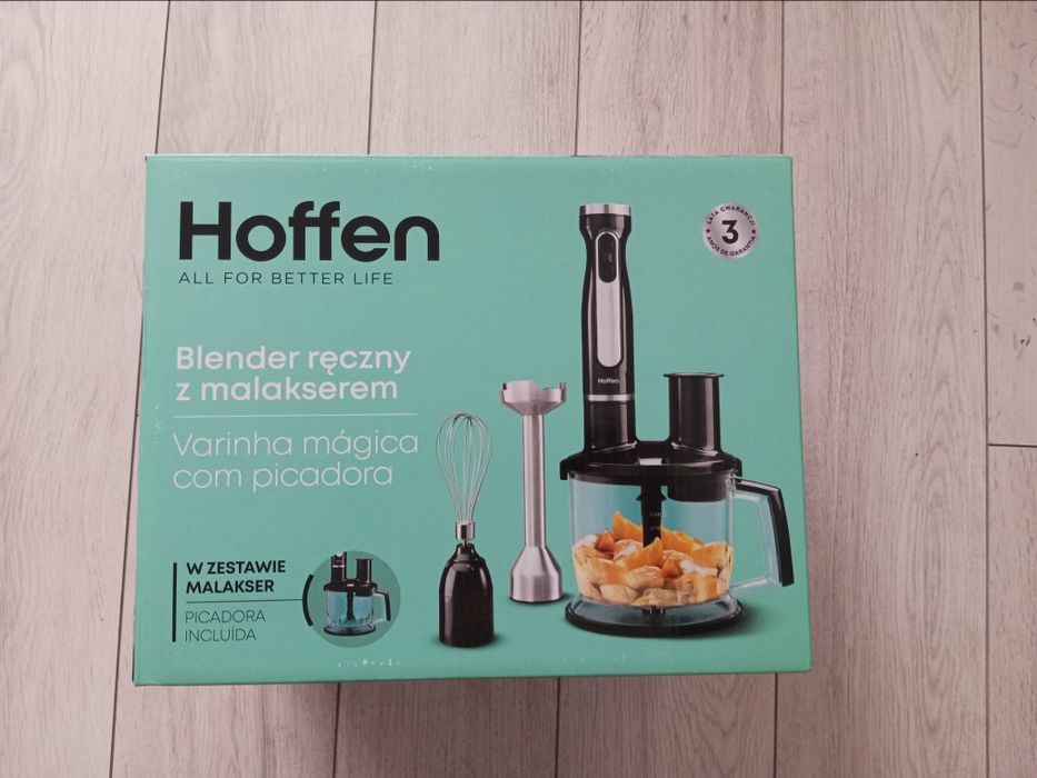 Blender ręczny z malakserem nowy