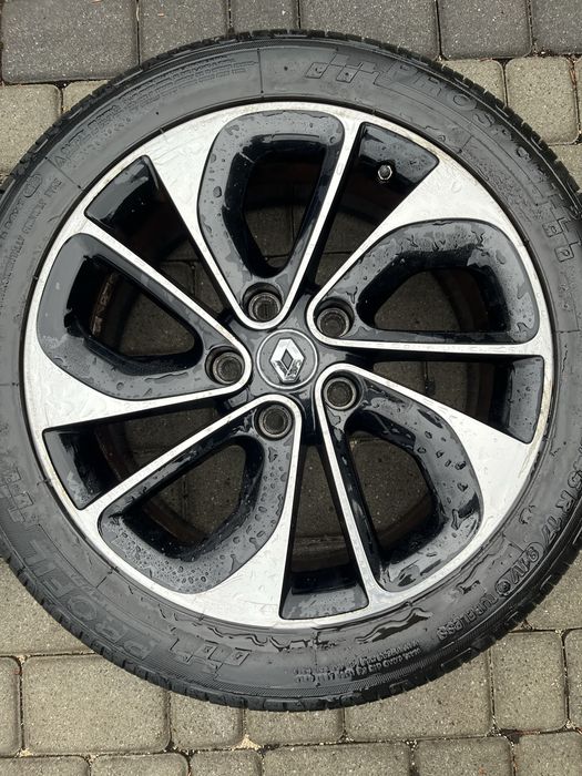 Alufelgi 5x114,3 17 cali Renault Megane Laguna Scenic opony 225/45/17