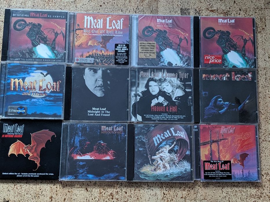 CD диски Meat Loaf, Status Quo, Marillion, Spandau Ballet, Starsailor