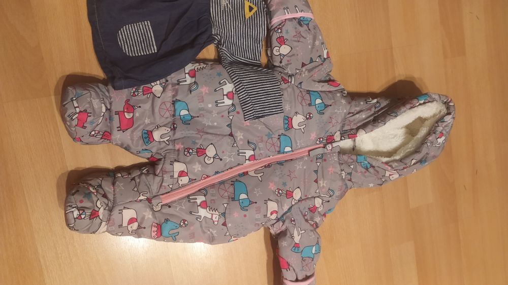 10 szt Paka ubrań dla dziewczynki 0-6