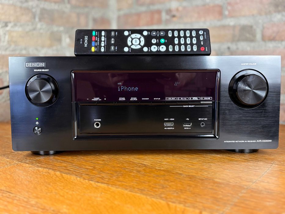 Amplituner Denon avr-x2200W 7.2 czarny
