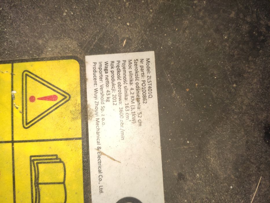 Odśnieżarka do sniegu