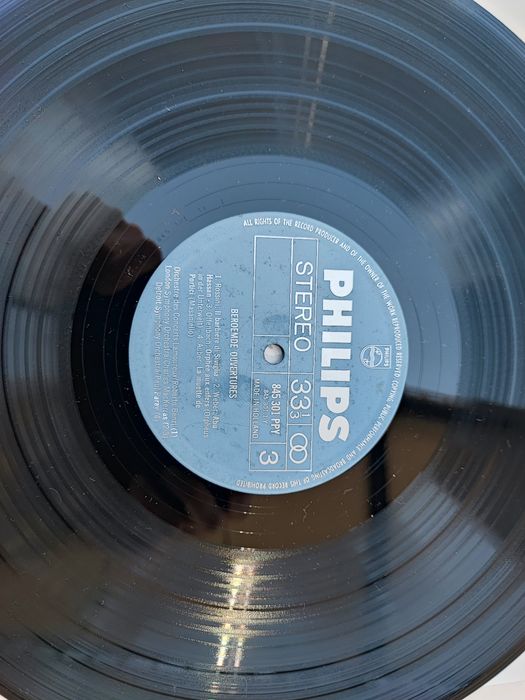 Płyta  Winilowa 2 szt   BEROEMDE OUWERTURES     PHILIPS