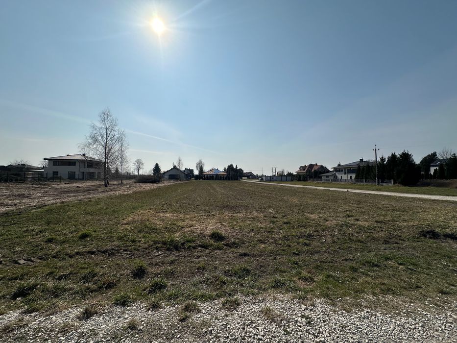 Działki budowlane 1066 m2 Wierzbin