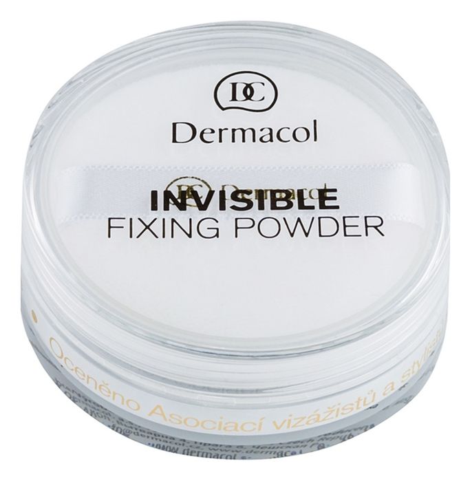 Dermacol Invisible utrwalający puder transparentny White 13g