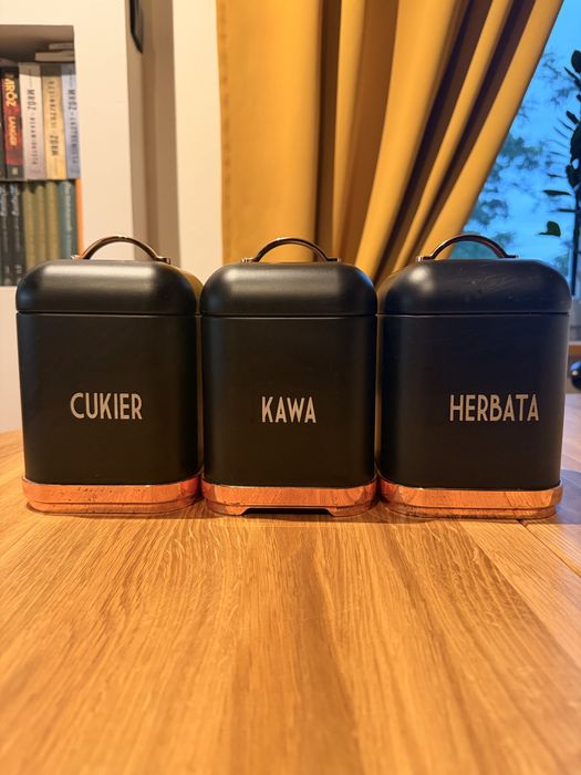 Pojemniki na kawe/herbate/cukier