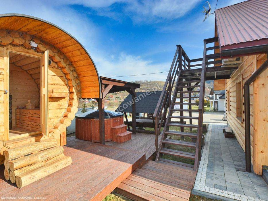 Domki letniskowe Solina Bieszczady Jacuzzi Sauna