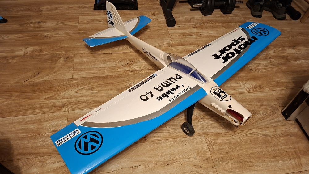 Samolot RC, robbe puma .40