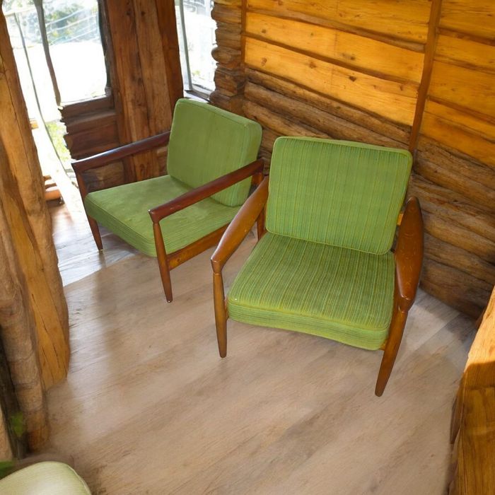 Unikat Para foteli Kolding, proj. Erik Wørts, IKEA, prl/ fotele /fotel