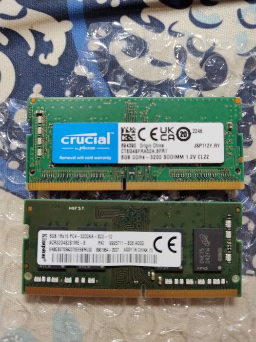Оперативна пам'ять для ноутбука 8GB DDR4-3200