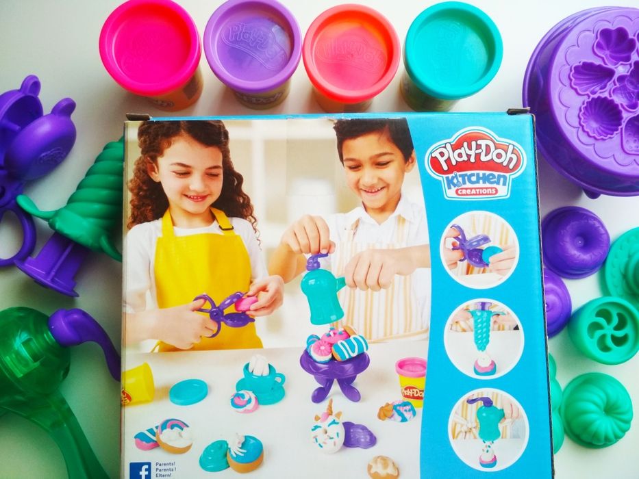 Набір для ліплення Play-Doh Яскраві Пончики  Е3344