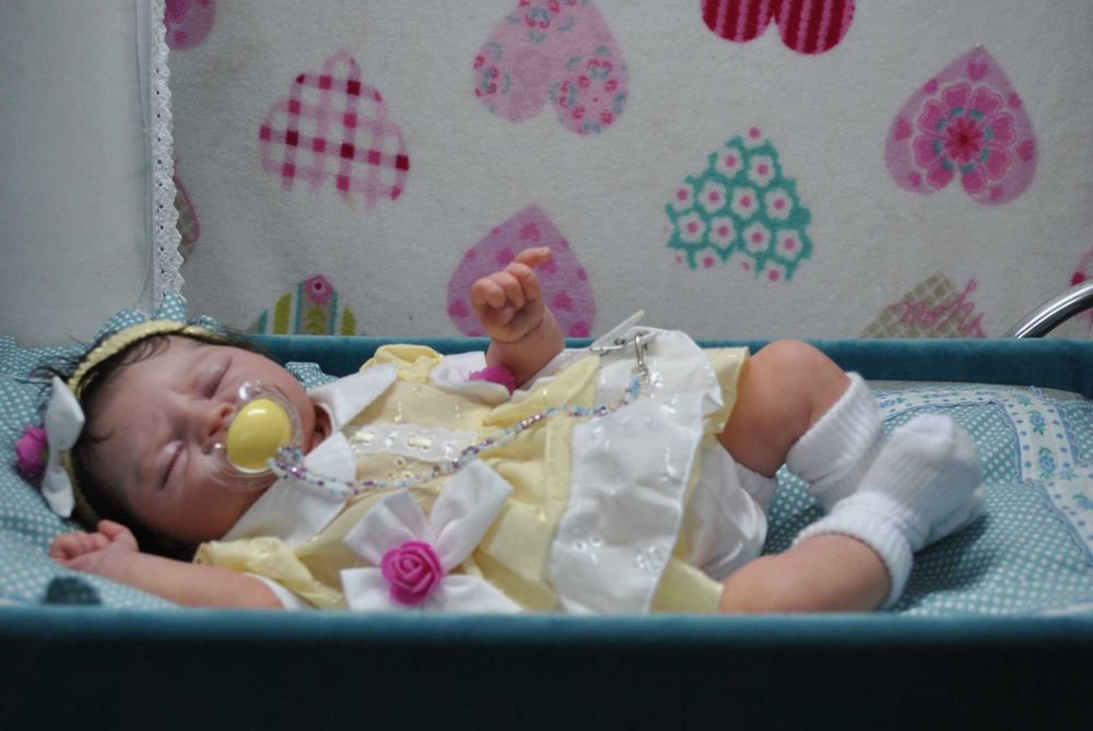 Oryginał lalka reborn kit E. Marx Ivy realistyczna wykonana genesis