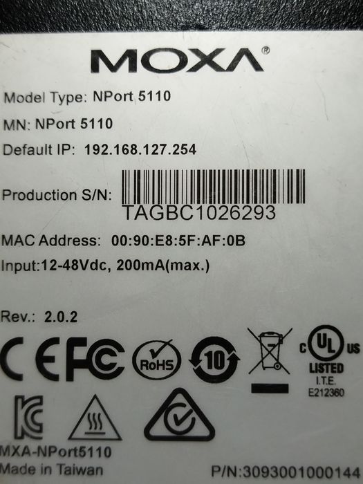 Moxa  Nport 5110