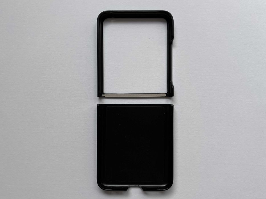 Motorola Razr 50 Ultra чохол LEATHER MAGNETIC чорний шкіряний