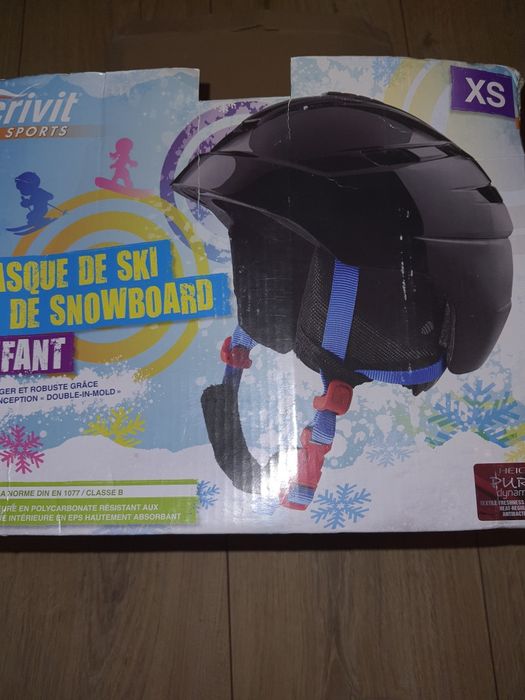 Kask narciarski snowboardowy XS crivit młodzieżowy dziecięcy  junior