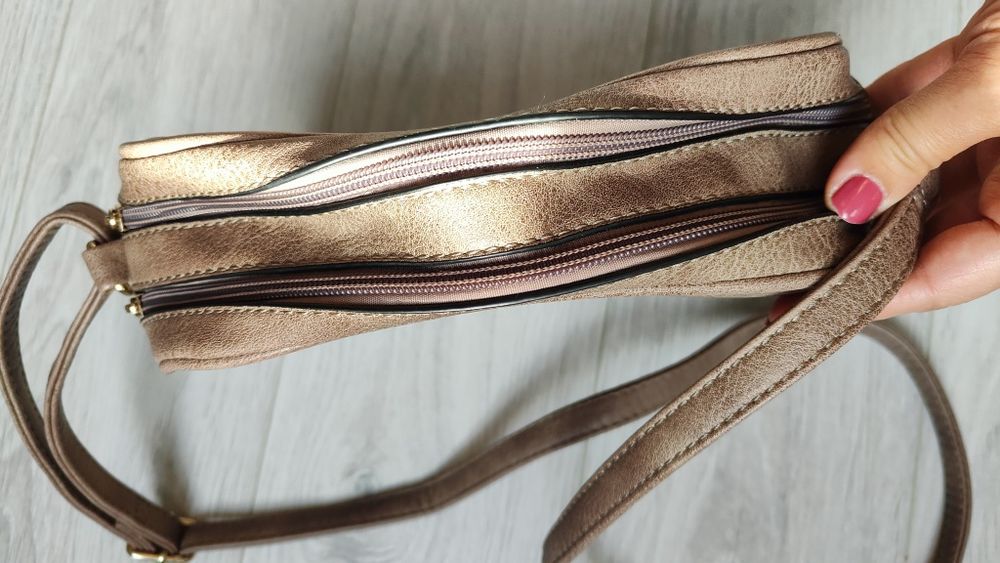 Torebka mała jasny brąz