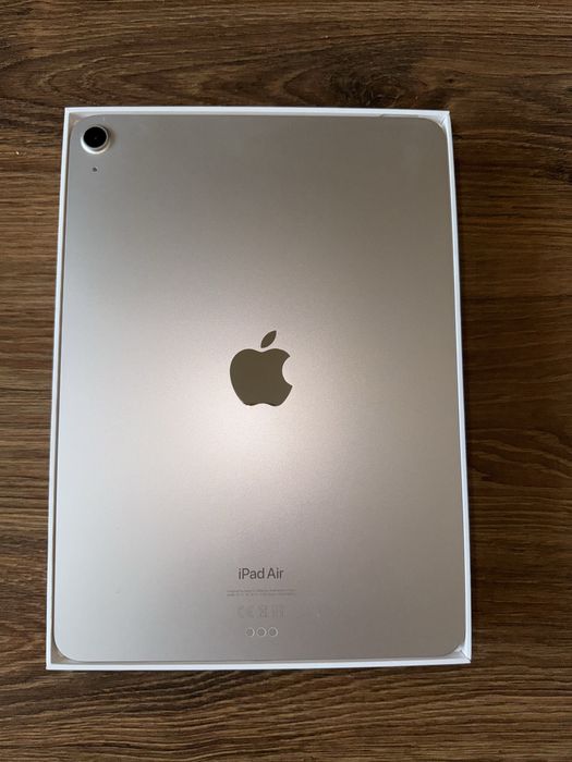 Apple Ipad Air 5 64 GB  Starlight + Apple Pencil 2 + nowy adapter, pokrowce gratis!