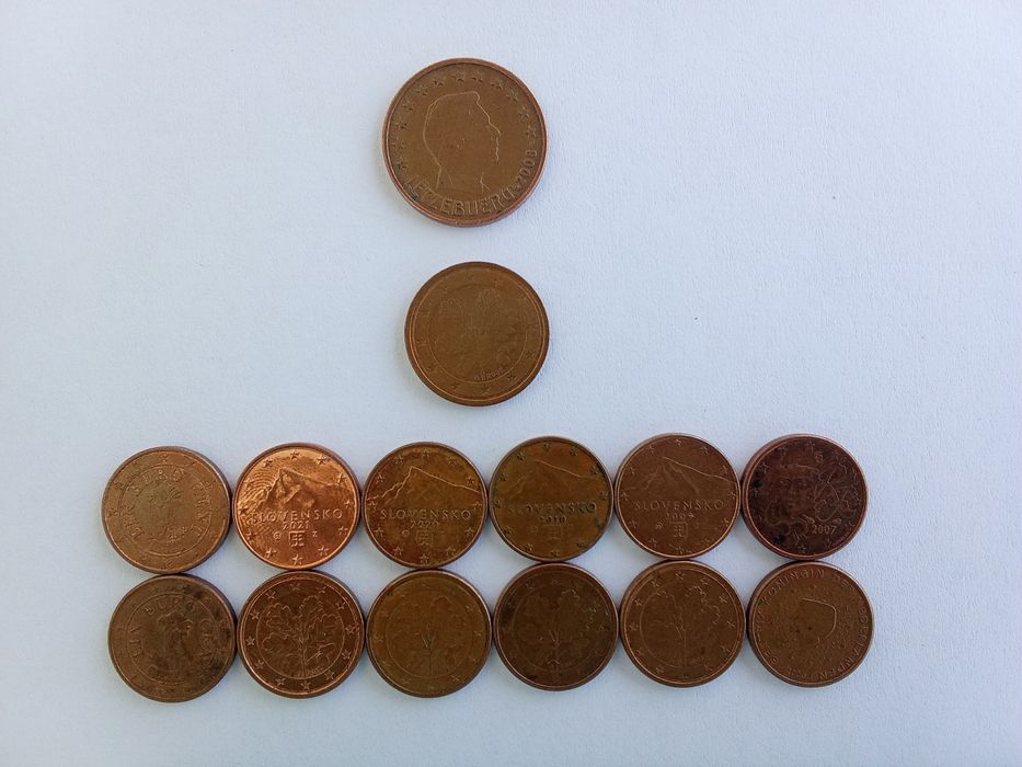 Moedas comemorativas coleção