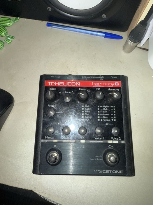 TC-Harmony G pedal voz