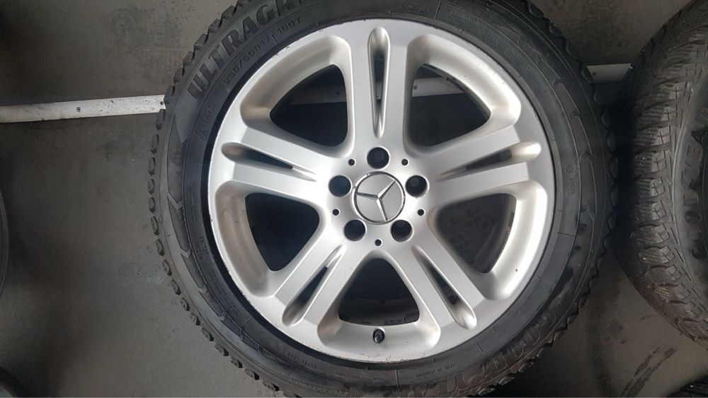 Продам оригінальні диски R17 Mercedes  5х112 + шини 235/50 17 GoodYear