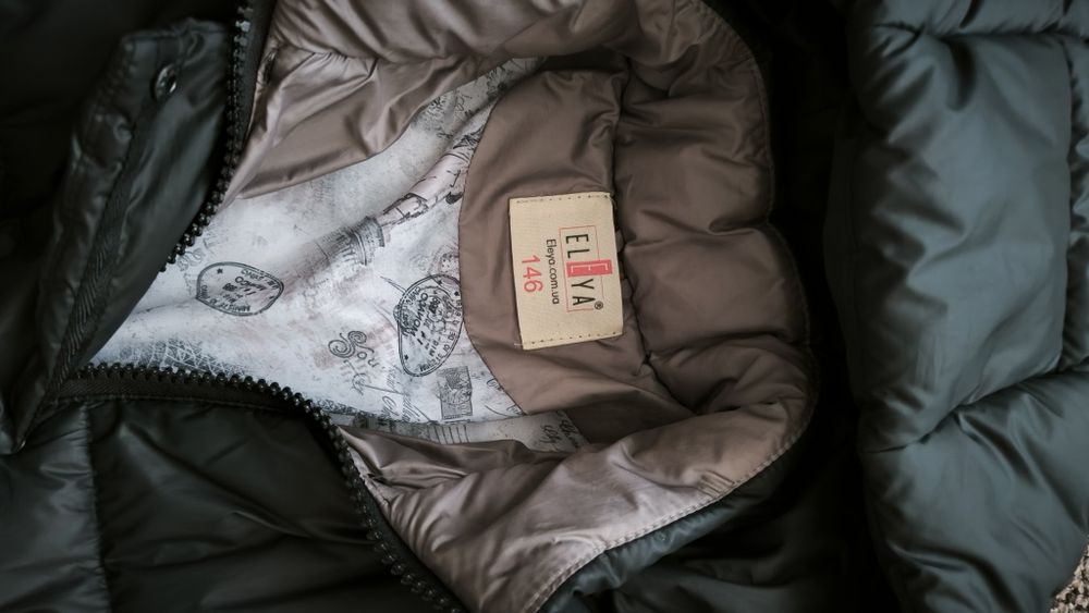 Пальто для дівчинки зимове куртка 146 см