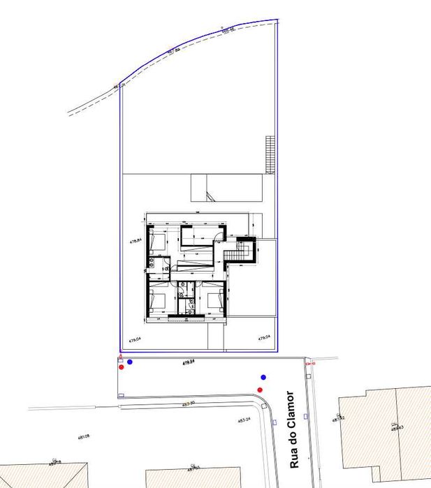 Terreno para Moradia de 2 Pisos com Piscina e Vistas desafogadas