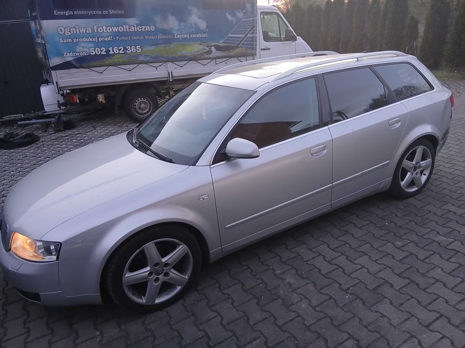 Maska Audi A4 B6 sedan avant LY7W bez lakierowania