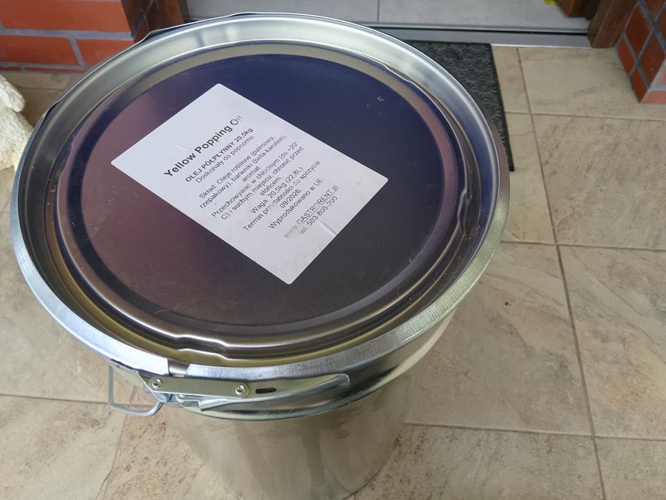 Wiadra metalowe 22 l