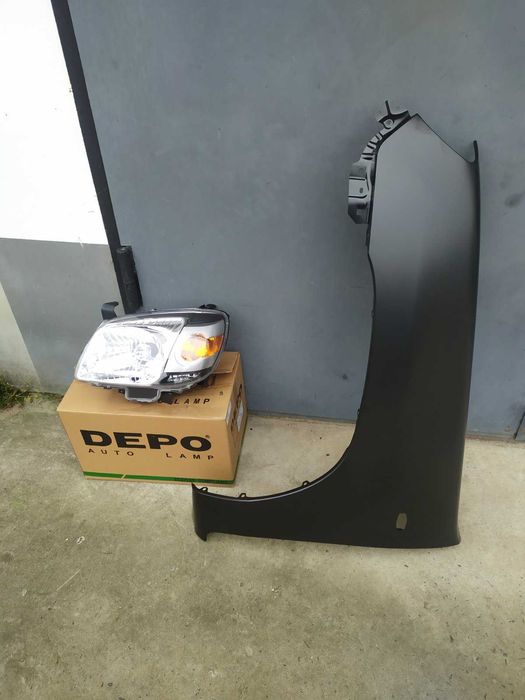 Крило крила Мазда БТ-50 MAZDA BT-50 08.06-12.15 фара бампер