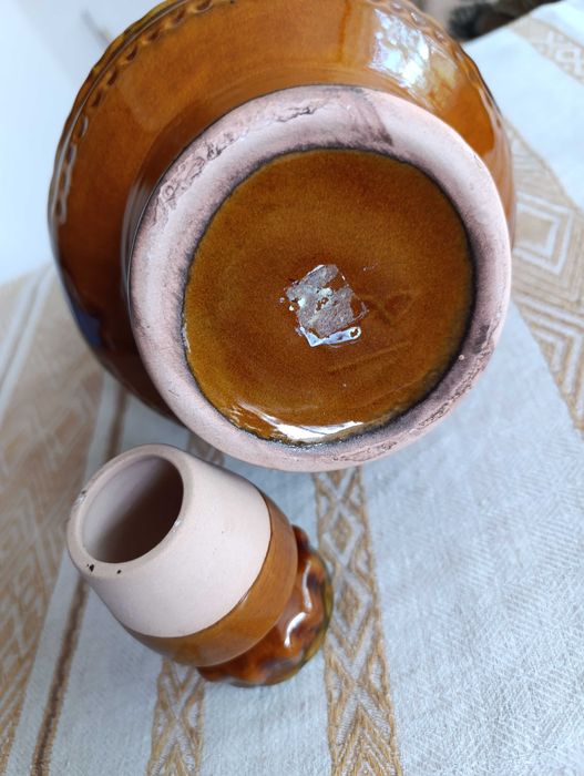 Вінтажний кувшин (глечик, куманець), Васильківська майоліка