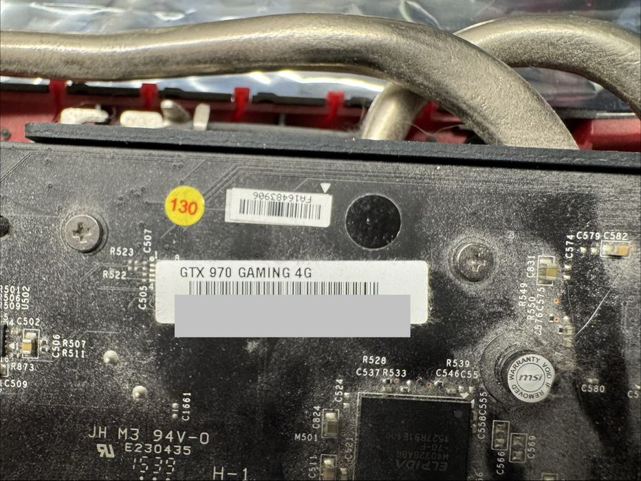 MSI GeForce GTX970 4096MB 256bit GAMING